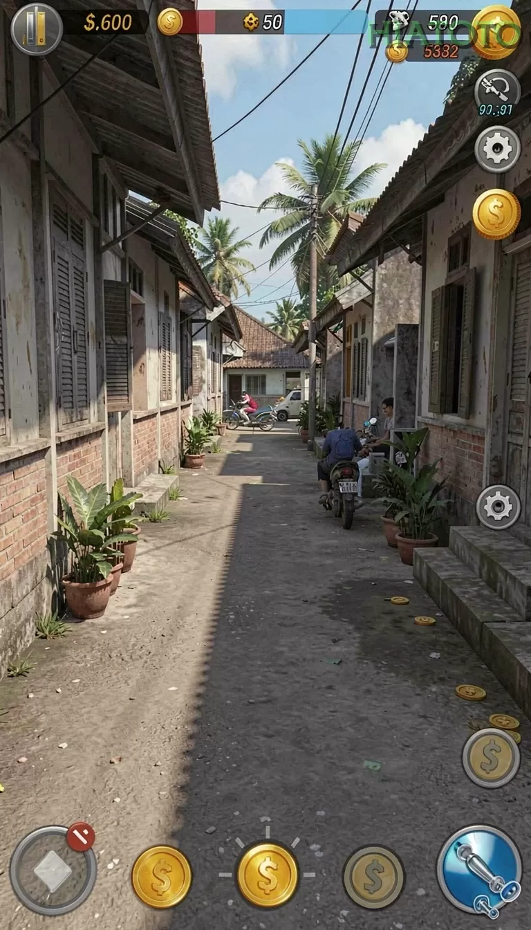 Cuplikan layar WIN33 — halaman utama